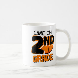 Mug Jeu Amusant En 2e Année Squelette Premier Jour De 