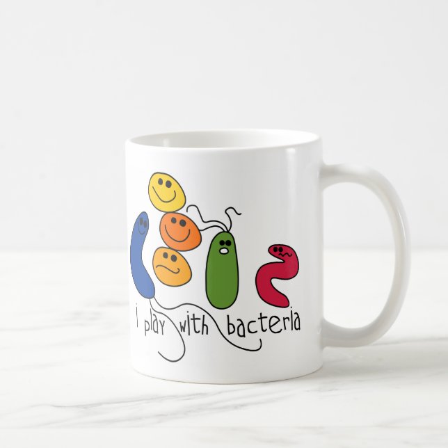 Mug Jeu avec des bactéries (Droite)
