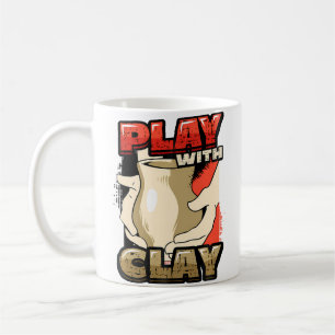 Mug Jeu avec poterie en argile