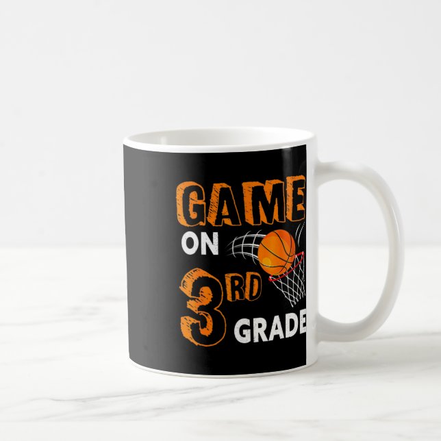 Mug Jeu de 3e année Bysketbyll Byck Amusant Pour l'éco (Droite)