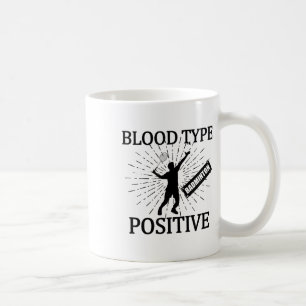 Mug Jeu de badminton positif navette terrain sport Bad