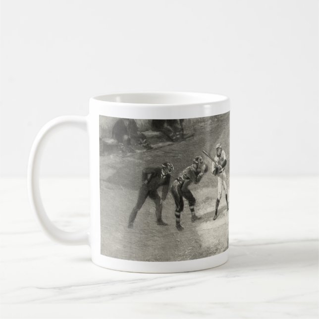 Mug Jeu de baseball vintage (Gauche)