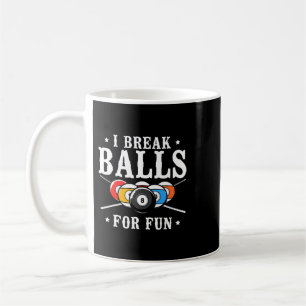 Mug Jeu de billard Jeu de bal Jeu Vintage I Break Bal