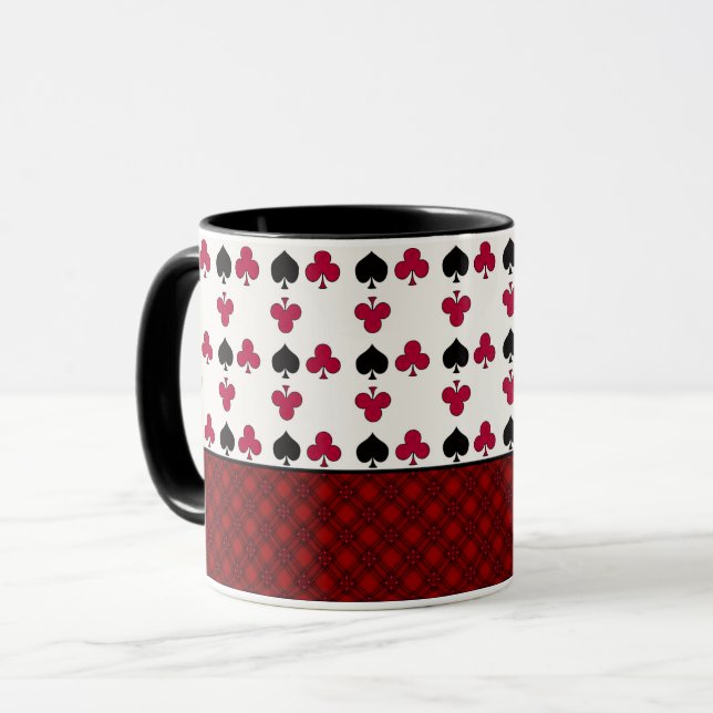 Mug Jeu de cartes, poker, cartes de table (Devant gauche)