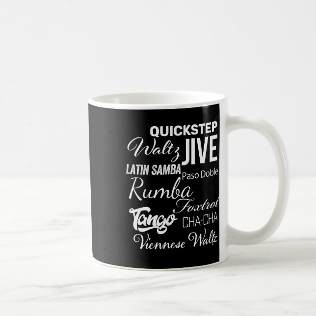 Mug Jeu de danseuse de salle de bal (Droite)