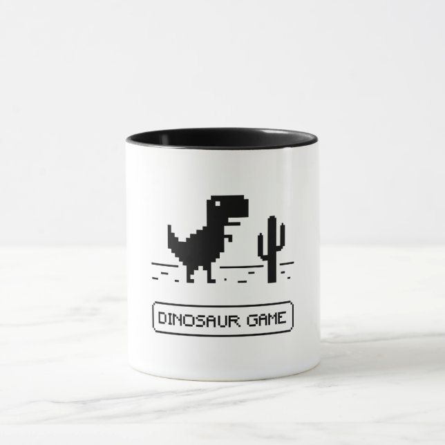 Mug Jeu de dinosaure. (Centre)