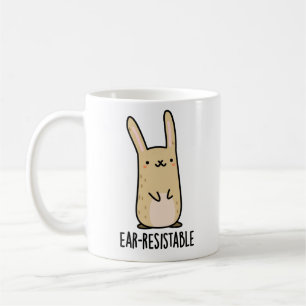 Mug Jeu de lapin lapin drôle résistant à l'oreille