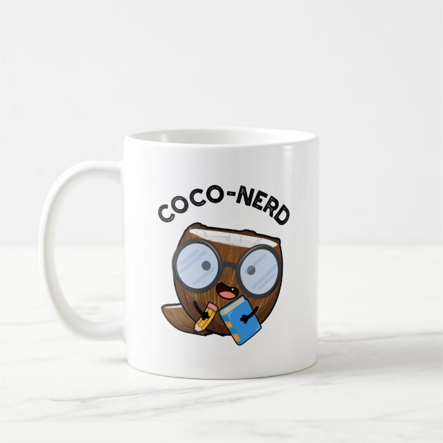 Mug Jeu de noix de coco nerd (Gauche)