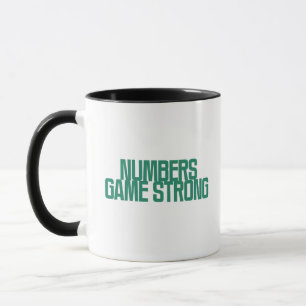 Mug Jeu de Nombres Fort Champion de l'Analyse de Don