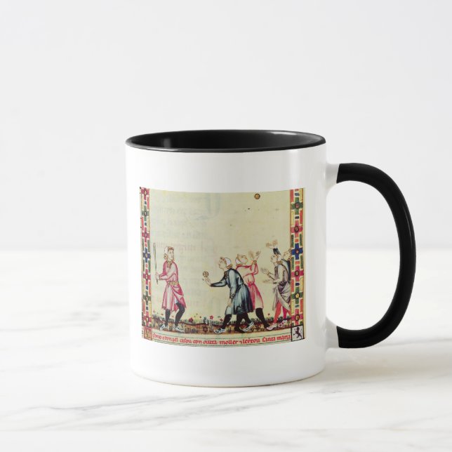 Mug Jeu de pelote basque en plein air (Droite)
