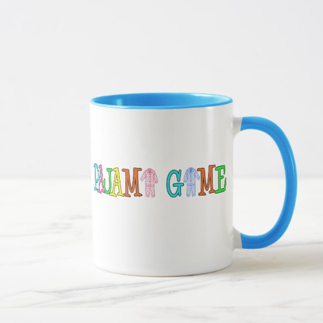 Mug Jeu de pyjama (Droite)