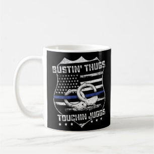 Mug Jeu d'Humour de la police de Juggs