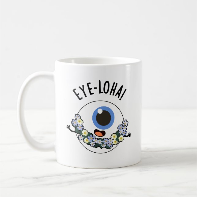 Mug Jeu d'oeil amusant (Gauche)