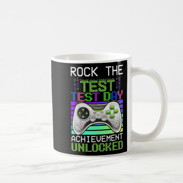 Mug Jeu Jeu Jeu Jeu Jeu Jeu Jour de test Déverrouiller (Droite)