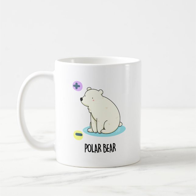 Mug Jeu scientifique amusant pour l'ours polaire (Gauche)