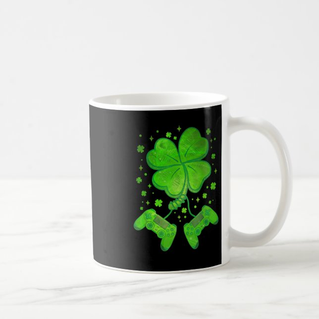 Mug Jeu Shamrock Jour de la Saint Patrick Gamer Boys H (Droite)