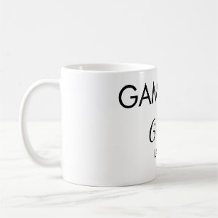 Mug Jeu sur ajouter le nom du couple lieu de la fête d