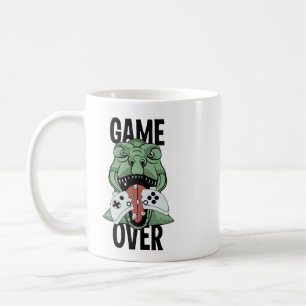 Mug Jeu sur T-Rex Dinosaur Video Gamers' Cadeau