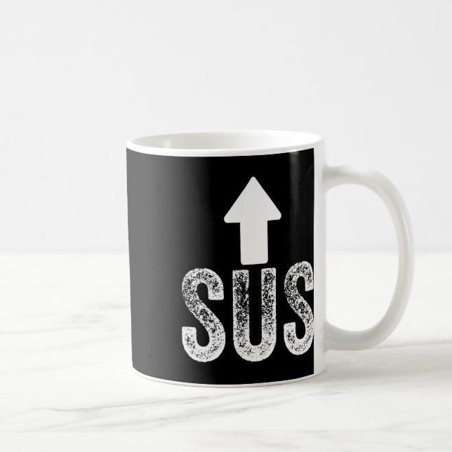 Mug Jeu Sus Idk Bro Bruh Mème Drôle Vidéo Gamer 1 (Droite)
