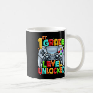 Mug Jeu vidéo déverrouillé de 1ère année Retour à l'éc