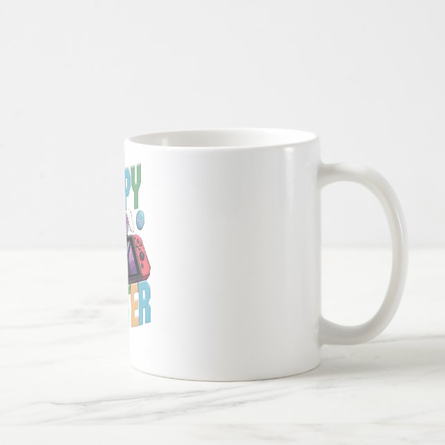 Mug Jeu Vidéo Pâques Bunny Contrôleur de jeu Gamer (Droite)