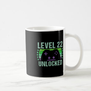 Mug Jeu Vintage 22e anniversaire cadeau garçon 22 ans
