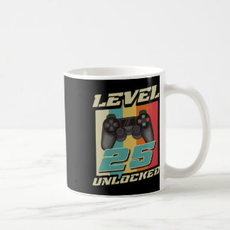 Mug Jeu Vintage 25e anniversaire cadeau garçon 25 ans