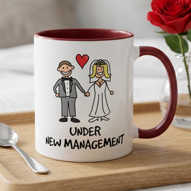Mug Jeune couple de mariés - Sous nouvelle direction (Créateur téléchargé)
