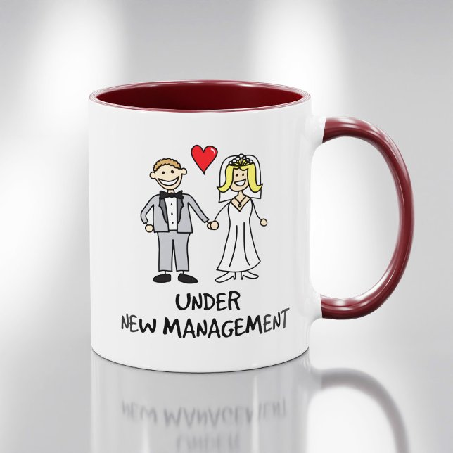 Mug Jeune couple marié - Sous nouvelle direction (Créateur téléchargé)