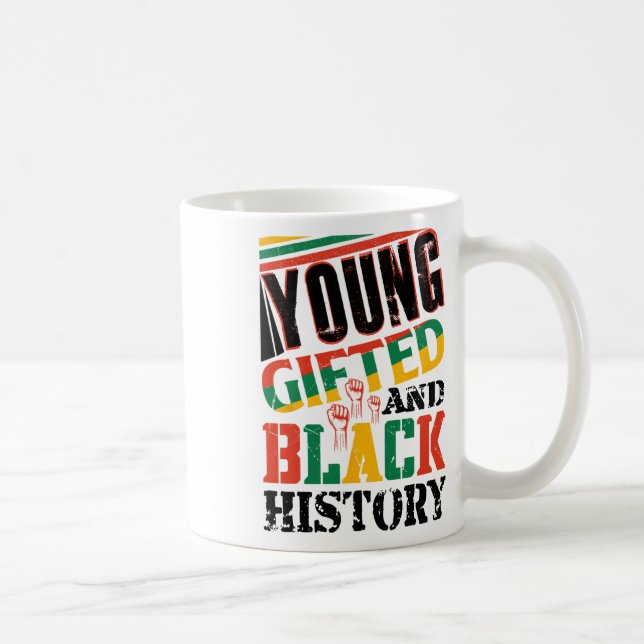Mug Jeune doué et histoire des Noirs  (Droite)