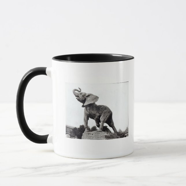 Mug Jeune éléphant attrapé dans un piège (Gauche)