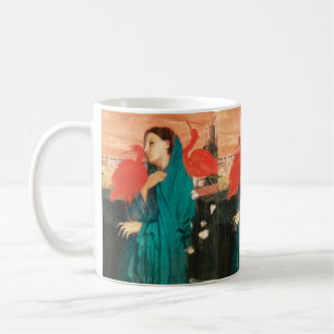 Mug Jeune femme avec Ibis Fine Art par Edgar Degas