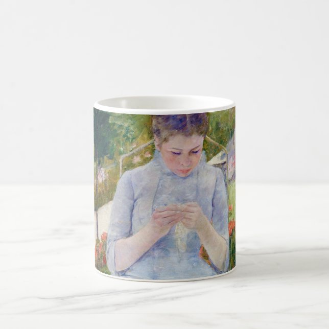 Mug Jeune Fille dans un jardin, Mary Cassatt (Centre)