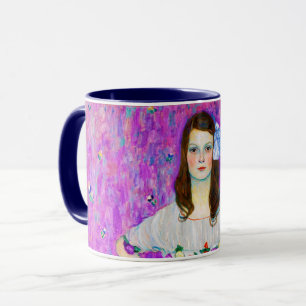 Mug Jeune fille, Gustav Klimt