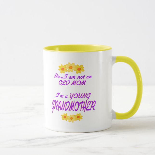Mug Jeune grand-mère (Droite)