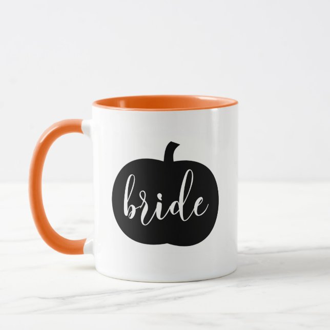 Mug Jeune mariée d'épice de citrouille (Gauche)