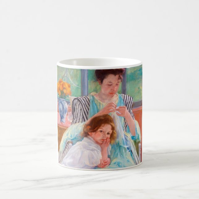 Mug Jeune mère coudre, Mary Cassatt (Centre)