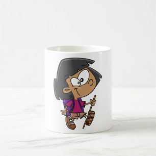 Mug Jeune randonneuse joueuse exploratrice de la natur