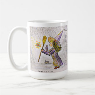 Mug Jeune sorcière sur un voyage