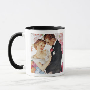 Mug Jeunes couples dans le tenue de soirée