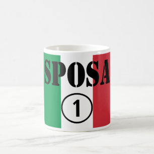 Mug Jeunes mariées italiennes : L'ONU de Sposa Numero