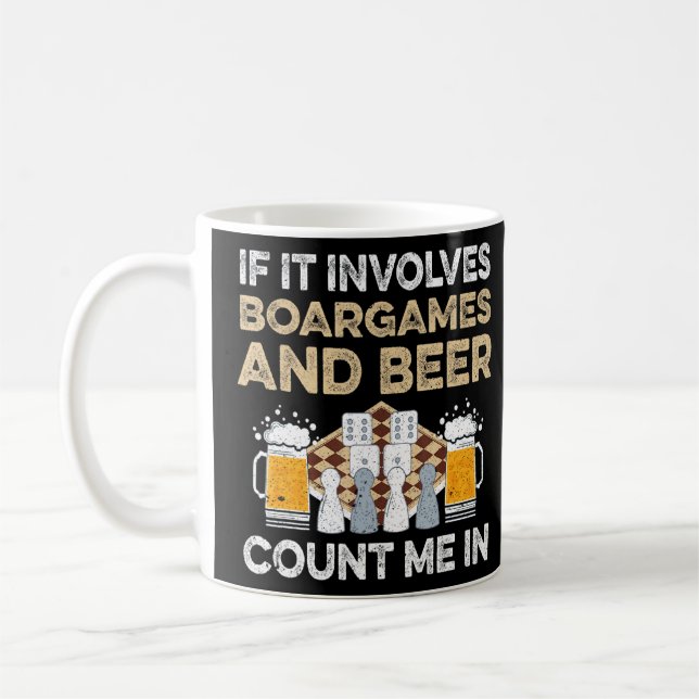 Mug Jeux De Conseil Et Jeu De Planche Bière I (Gauche)