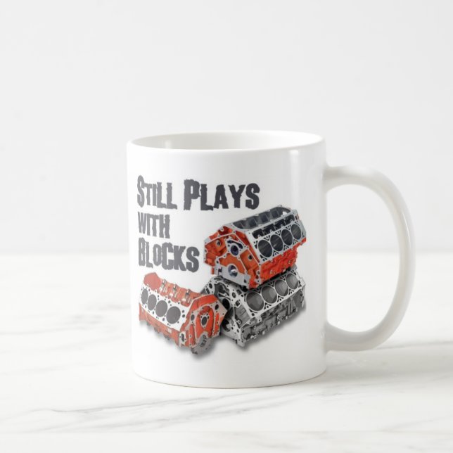Mug Jeux toujours avec des blocs (Droite)