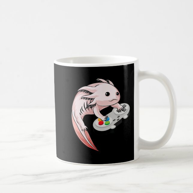 Mug Jeux vidéo Gamesolotl Axolotl Jeux Kawaii Anime (Droite)