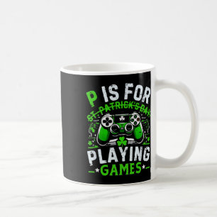 Mug Jeux vidéo St Patricks Day Jeux vidéo irlandais Ga
