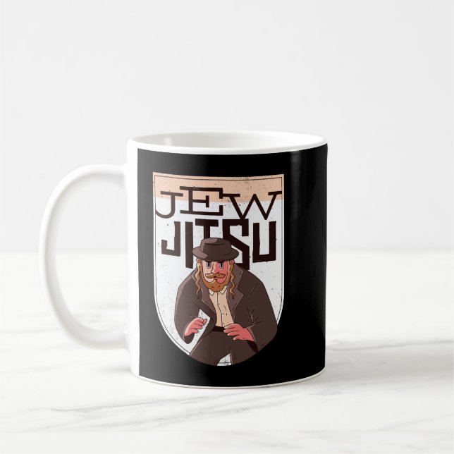 Mug Jew Jitsu Funny Jiu Jitsu (Gauche)