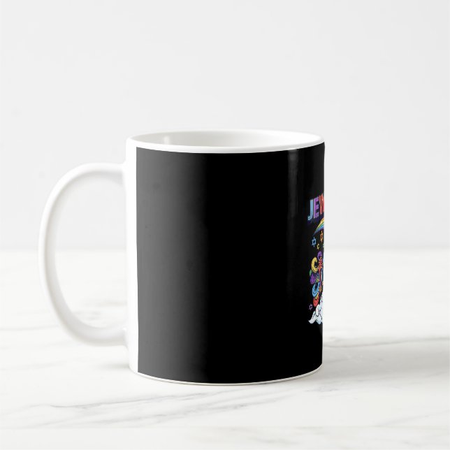 Mug Jewnicorn juive Unicorn Chanukah Hanoukka juif (Gauche)