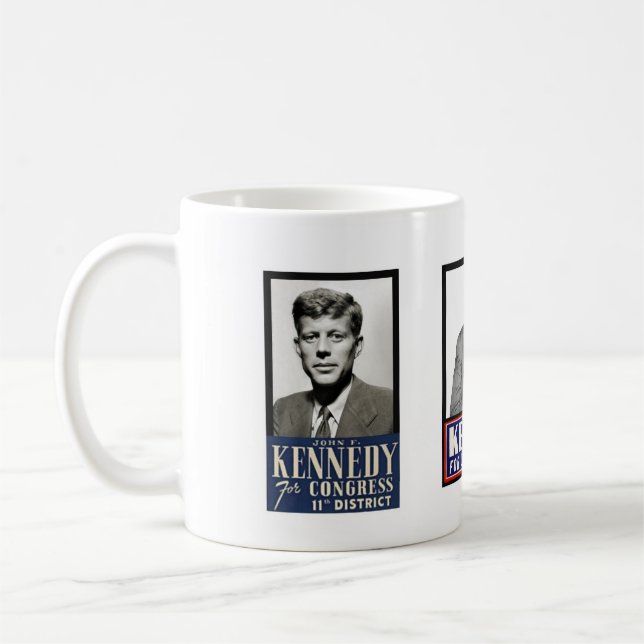 Mug JFK du congrès à la Maison Blanche (Gauche)