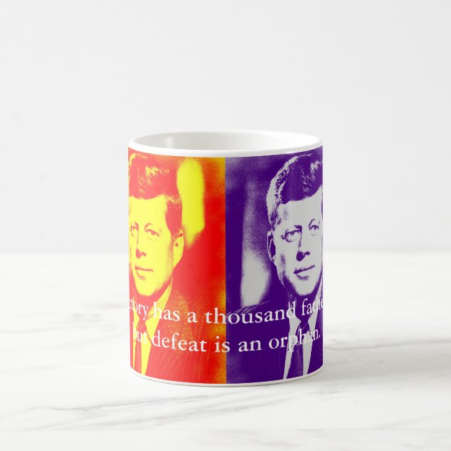 Mug JFK John F. Kennedy Cite Victory (Centre)