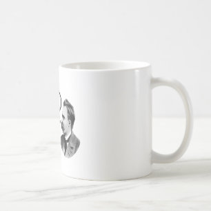 Mug jGibney de noir de bulle de mot de Friedrich